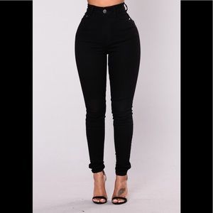 Fashion nova high waisted jeans